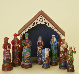 Mini
                                          Nativity Set