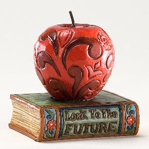 Mini Apple on Book