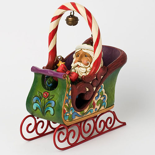 Winter Sleigh with 4
                          Ornaments