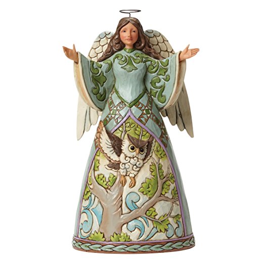 Woodland Path Angel with Owl -
                                  The Way of Wisdom