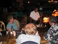 Jac's dinner being prepared in Playa