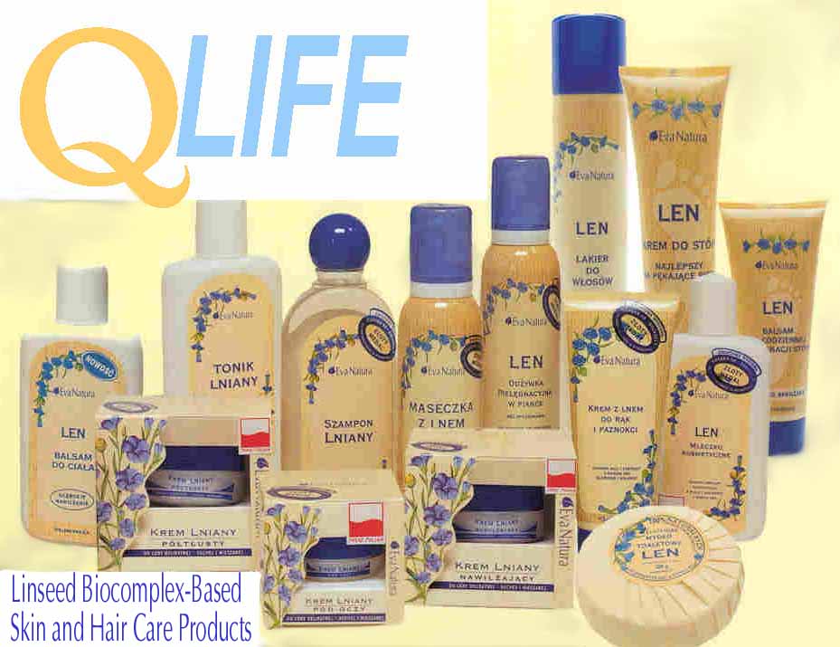 Flaxseed (linseed) skin and hair care 