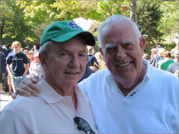 Dad and Mr. Murphy, by chance met at the tunnel entrance