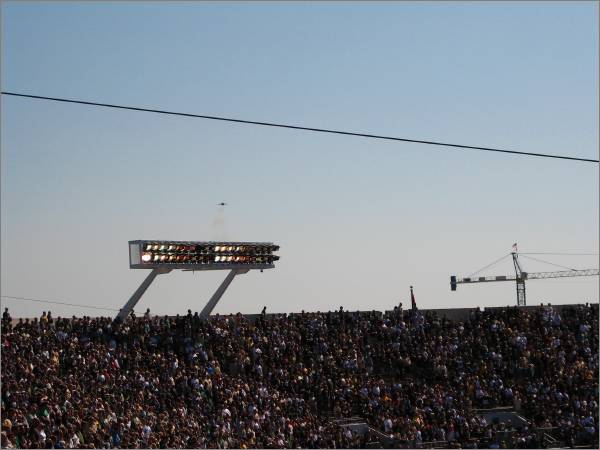 FA-18 long range fly over