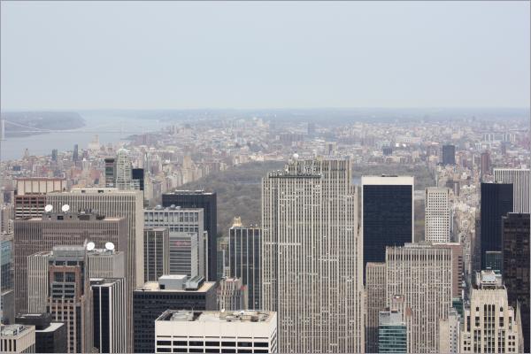 Central Park in back ground