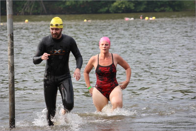 Nancy 6th woman out of the water