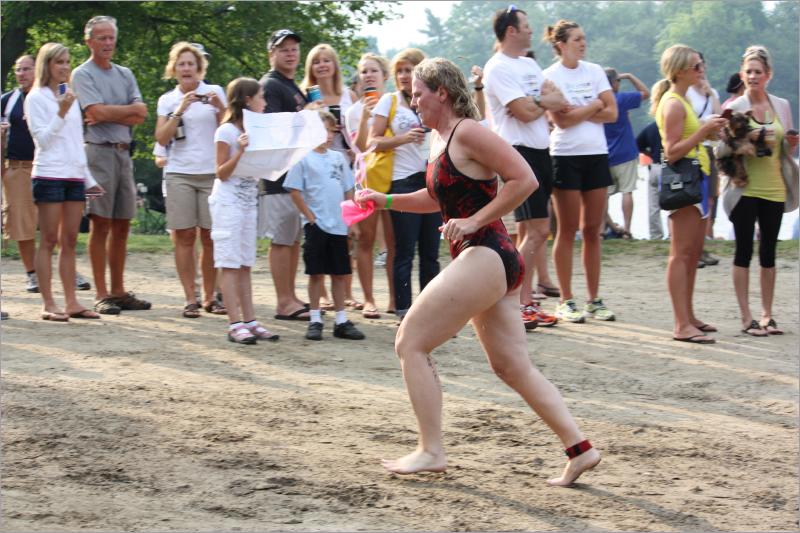 Trotting to the transition area