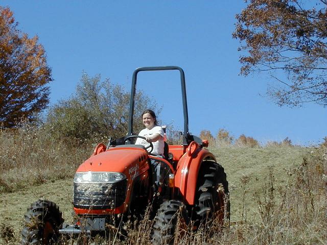 Carla Mowing