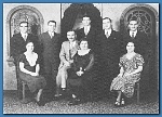 Johann Fuhs Family (1936) Back Row, l-r:  William, Paul, John, Albert, Charles:  Front Row, l-r:  Ida, John, Maria, Elizabeth