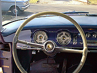 the left side of the Chrysler's dash