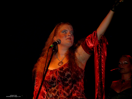 Lead female vocalist, Karin Fjellander