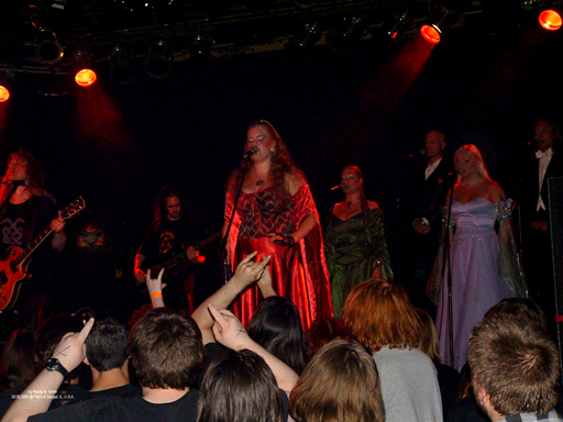 Group shot (from left to right), Christofer Johnsson, Johan Niemann, Karin Fjellander, Johanna Mrlv, Risto Hmlinen, Suvi Virtanen & Jario-Petri Heino