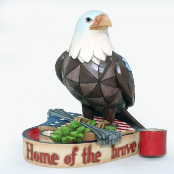 Mini Patriotic
                                  Home of the Brave Eagle