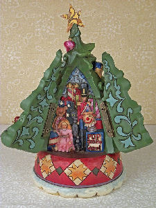 Toyland Treasures Tree with Hidden
                            Scene