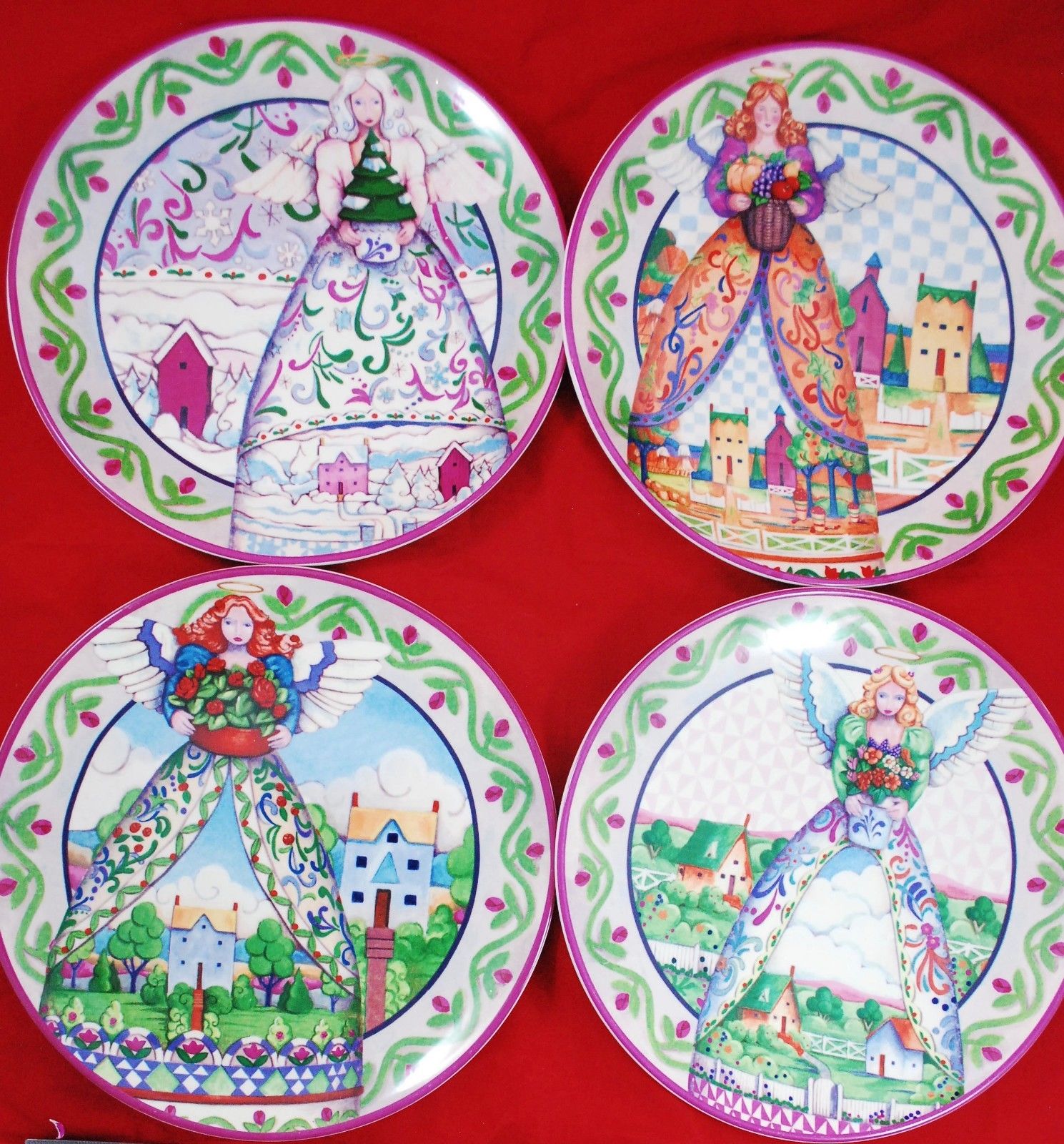 4 Seasons Salad/Dessert Plates