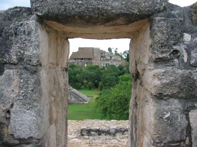 Structure 1 through doorway on the Twins