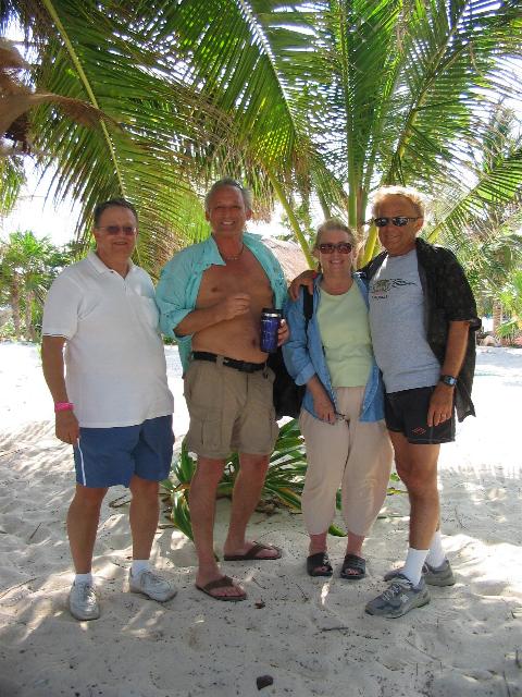 Craig, Ron, Betty, and Jac at Xamach Dos