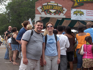 Ron and AJ at Harry Caray's