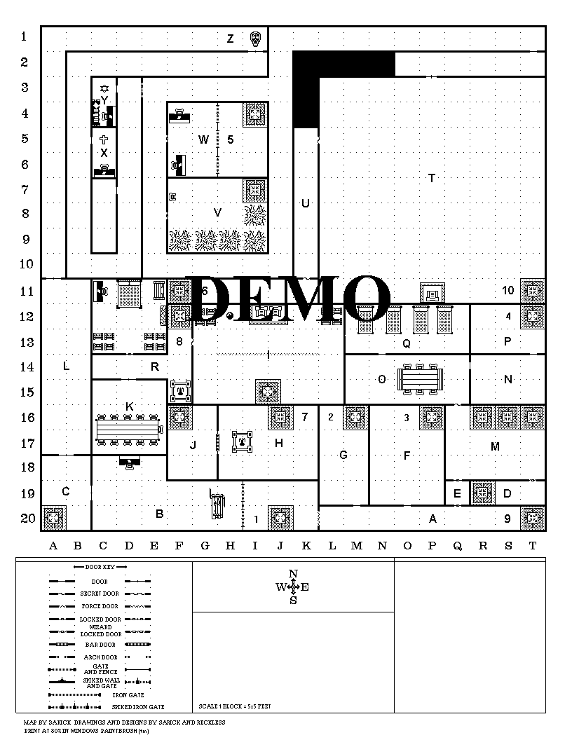 Welcome to Sarick's Complete Dungeon Clipart Page! : Dungeon DEMO.