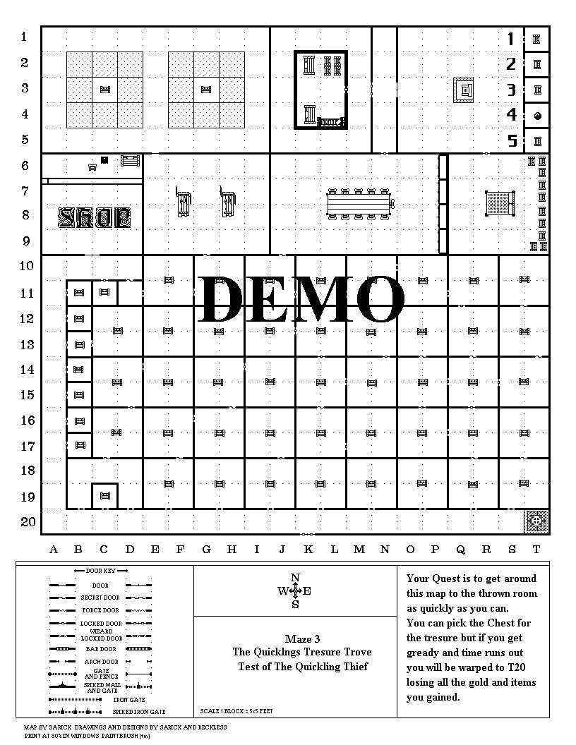 Welcome to Sarick's Complete Dungeon Clipart Page! : Dungeon DEMO.
