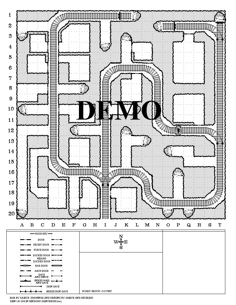 Welcome to Sarick's Complete Dungeon Clipart Page! : Dungeon DEMO.