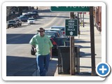 Vic at Cripple Creek - found the Victor town sign!