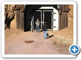 Kyle, Stasea and the grandpups explored a closed train tunnel through part of a mountain.