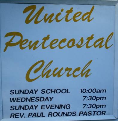 We welcome you to come visit the Webster Springs         United Pentecostal Church